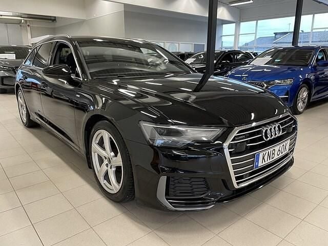 Brilliantsvart Begagnad 2022 Audi A6 S-Line Kombi | 389 000 kr (Marknadspris) - Bild 1/4