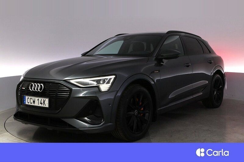 Grå Begagnad 2021 Audi e-tron S-Line SUV | 459 900 kr (Bra pris) - Bild 1/3