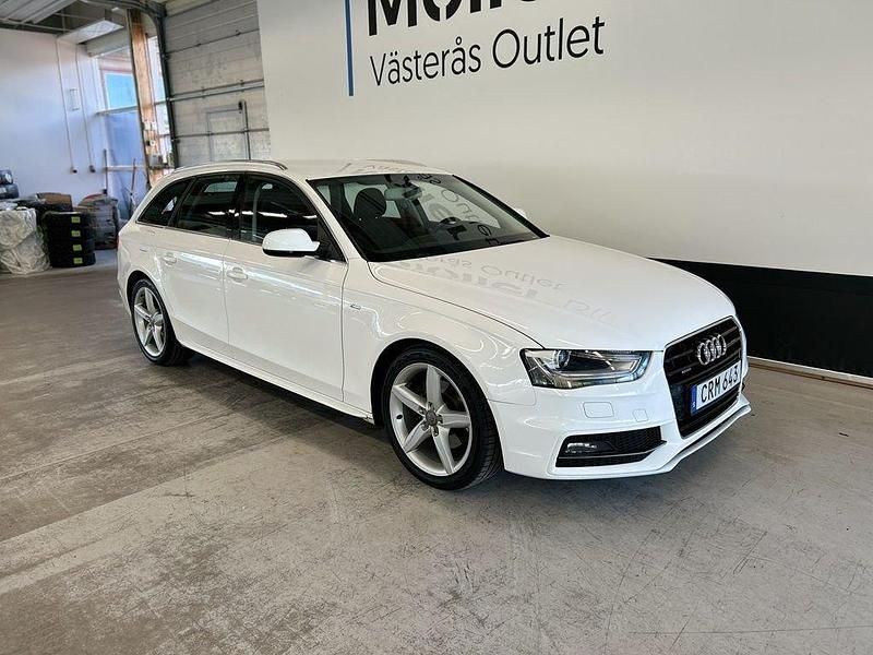 Vit Begagnad 2015 Audi A4 S-Line Kombi | 99 900 kr (Lite dyr) - Bild 1/3
