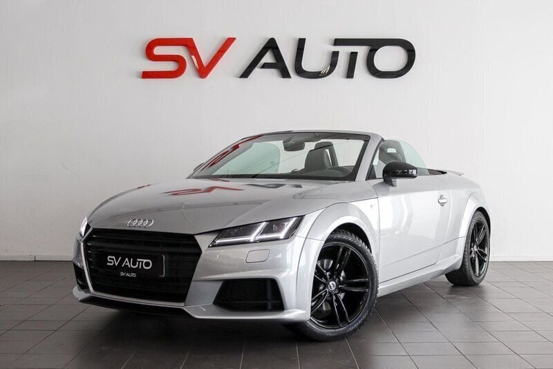 Silver Begagnad 2016 Audi TT Roadster S-Line Cab | 329 900 kr (Marknadspris) - Bild 1/4