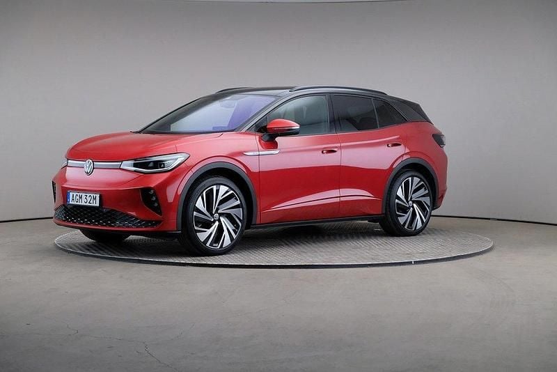 Mörkröd Begagnad 2022 VW ID.4 GTX SUV | 389 000 kr - Bild 1/4