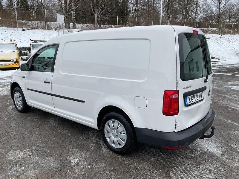 Begagnad VW Caddy Maxi 83 kW (113 HK) 2020 Vit Minibuss