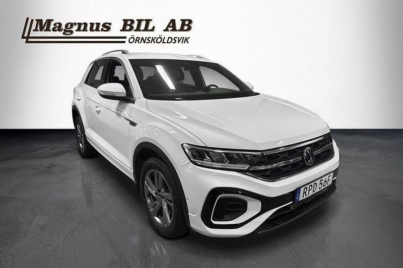 Begagnad VW T-Roc R-line 150 HK (110 kW) 2022 Vit SUV