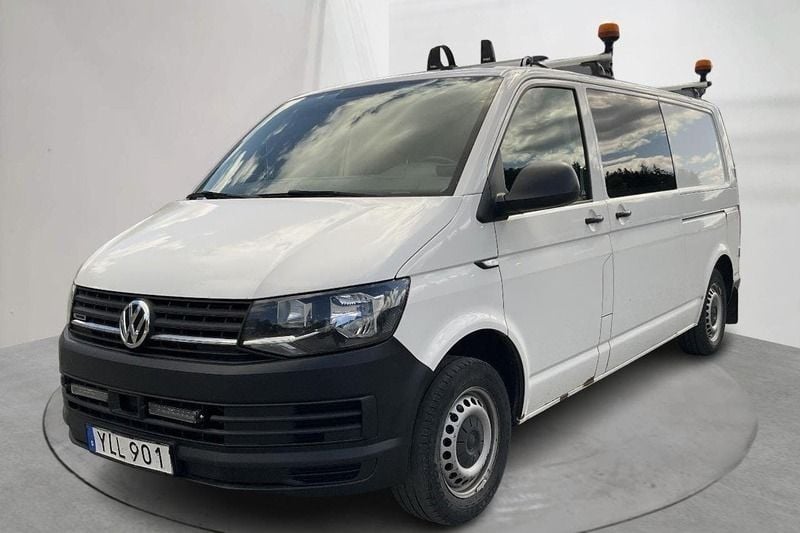 Vit Begagnad 2018 VW T6 Van | 150 000 kr (Superpris) - Bild 1/4