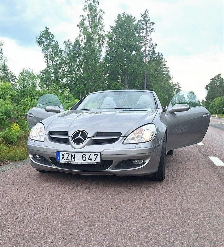 Silver Begagnad 2007 Mercedes SLK280 Cab | 160 000 kr (Marknadspris) - Bild 1/1
