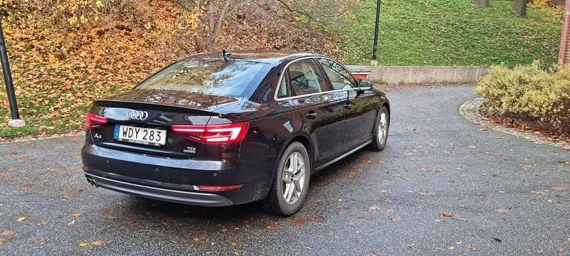 Svart Begagnad 2017 Audi A4 Proline Sedan | 210 000 kr (Marknadspris) - Bild 1/4