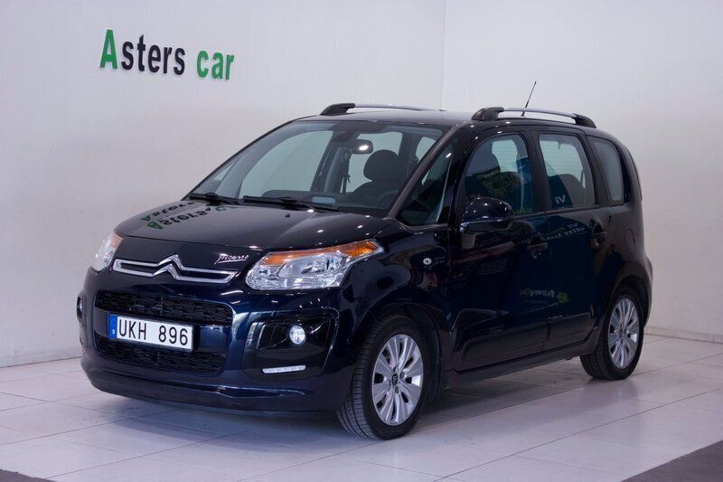 Blå Begagnad 2013 Citroën C3 Picasso Minibuss | 89 000 kr (Lite dyr) - Bild 1/4