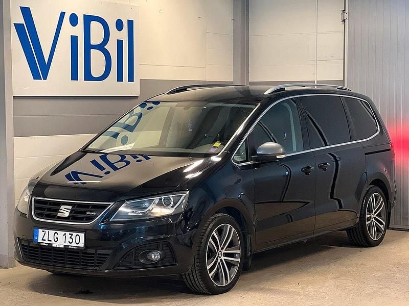 Svart Begagnad 2018 Seat Alhambra 4Drive Minibuss | 229 900 kr (Marknadspris) - Bild 1/4