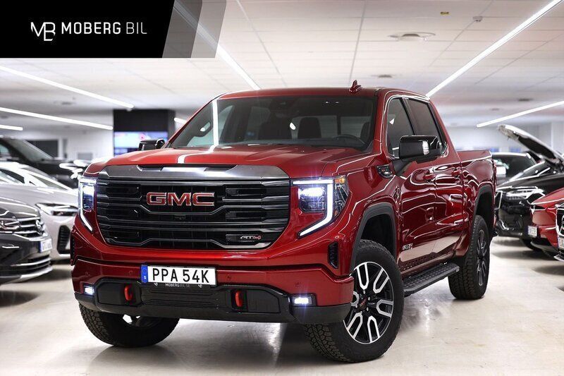 Röd Ny 2024 GMC Sierra Van | 1 189 000 kr (Marknadspris) - Bild 1/3