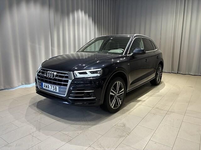 Begagnad Audi Q5 S-Line 234 HK (172 kW) 2020 Blå SUV