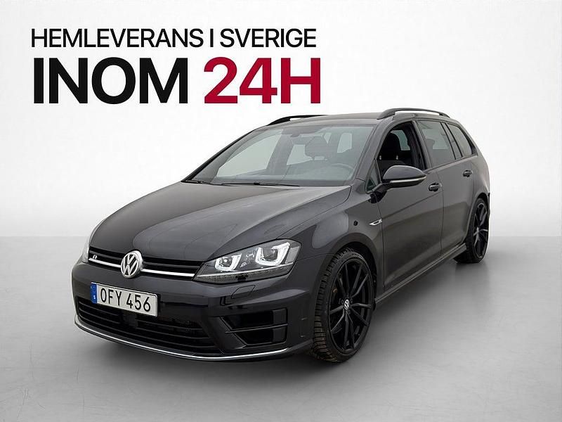 Begagnad VW Golf VII R 301 HK (221 kW) 2016 Svart Kombi