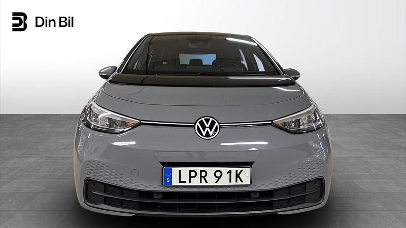 Begagnad VW ID.3 Pro 150 kW (204 HK) 2023 Moonstone grey black Halvkombi