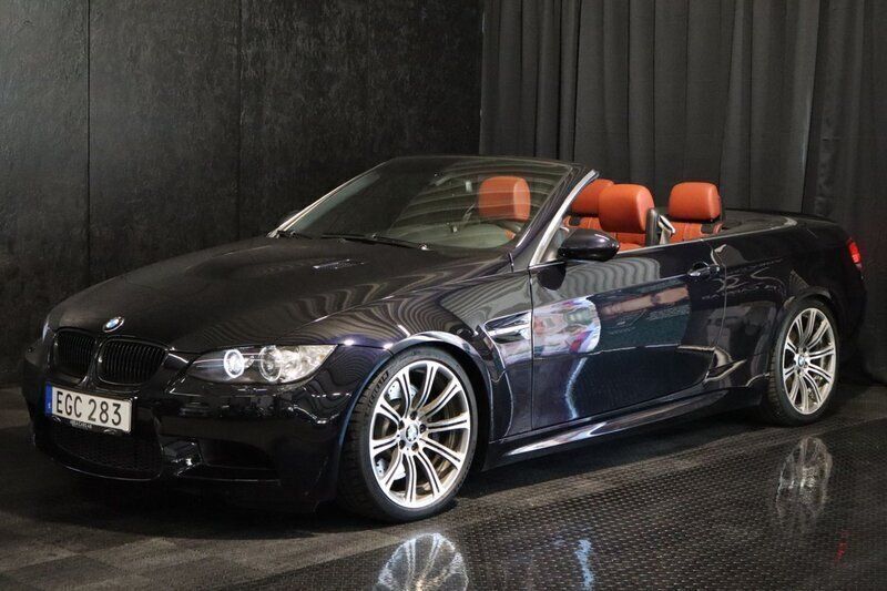 Svart Begagnad 2008 BMW M3 Cabriolet Cab | 389 500 kr (Lite dyr) - Bild 1/4