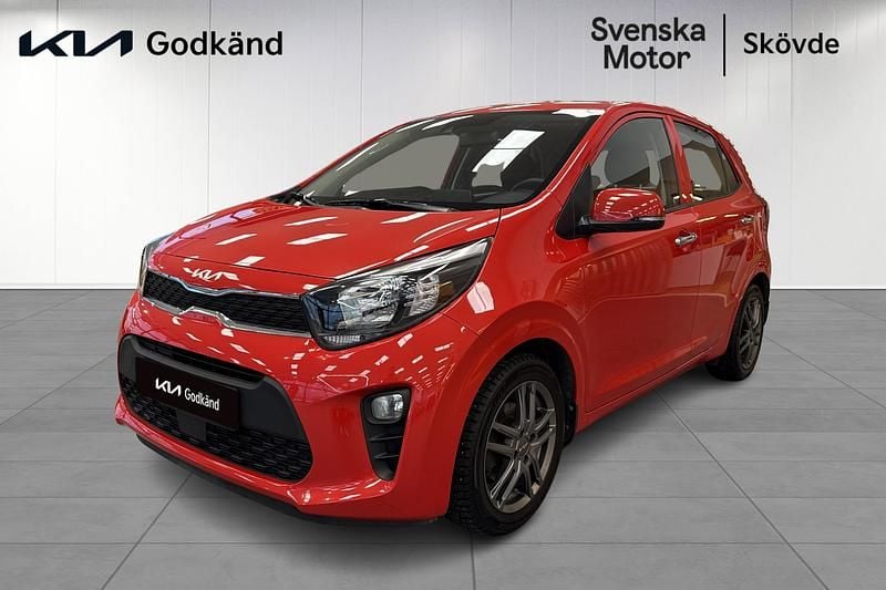 Röd Begagnad 2022 Kia Picanto Advance Halvkombi | 169 200 kr (Marknadspris) - Bild 1/4