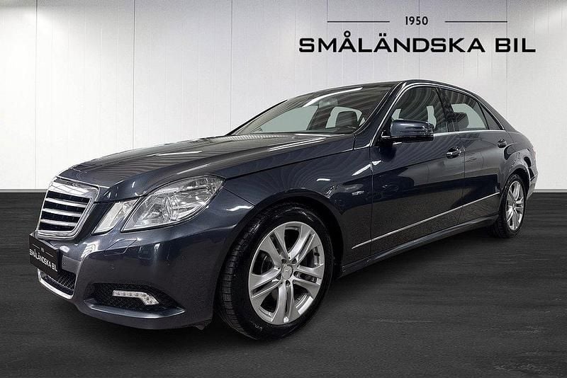 Grå Begagnad 2009 Mercedes E250 Avantgarde Sedan | 109 000 kr (Marknadspris) - Bild 1/4