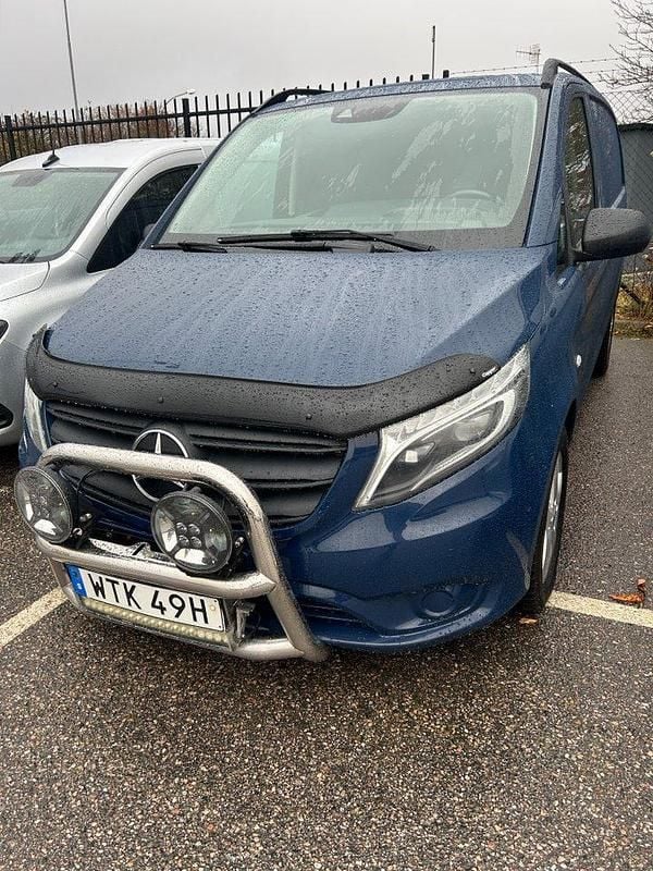 Blå Begagnad 2021 Mercedes Vito Van | 399 000 kr (Bra pris) - Bild 1/1