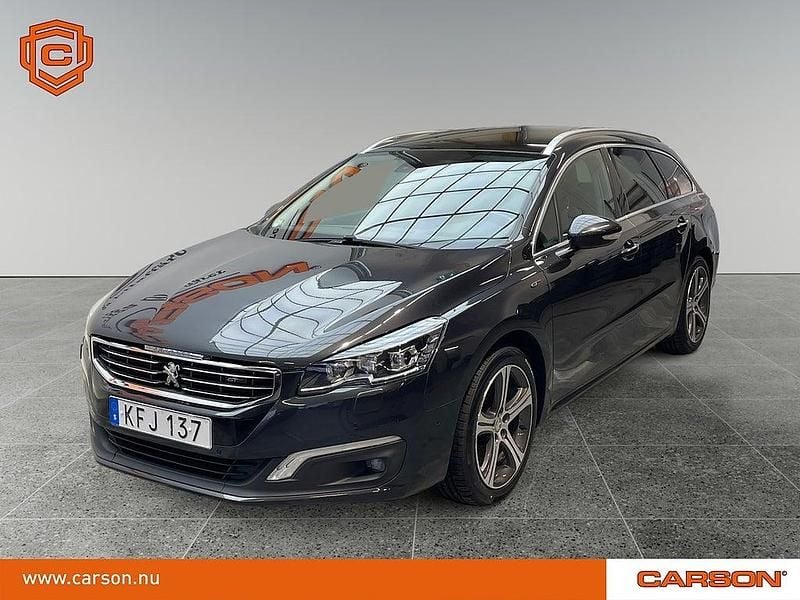 Begagnad Peugeot 508 SW GT 181 HK (133 kW) 2017 Grå Kombi