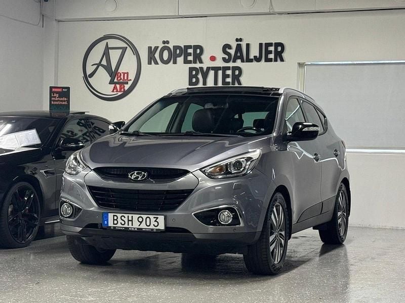 Grå Begagnad 2014 Hyundai ix35 Premium SUV | 89 900 kr (Bra pris) - Bild 1/4