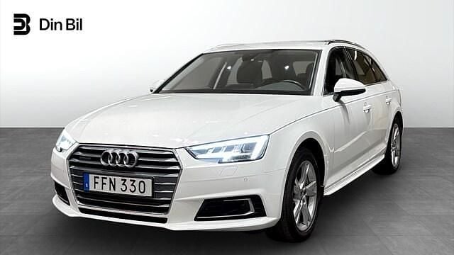 Vit Begagnad 2018 Audi A4 Sport Kombi | 239 000 kr (Marknadspris) - Bild 1/4