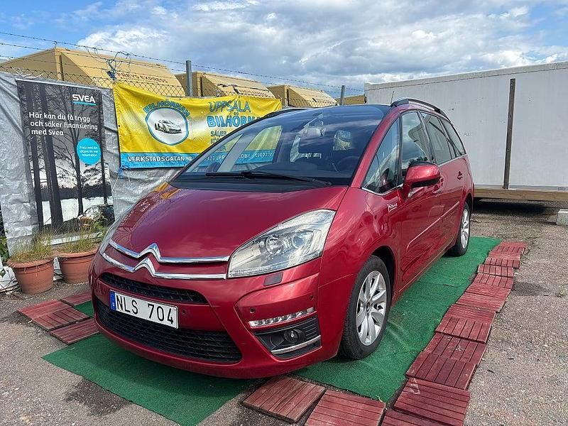 Röd Begagnad 2011 Citroën Grand C4 Picasso Minibuss | 42 900 kr (Marknadspris) - Bild 1/4