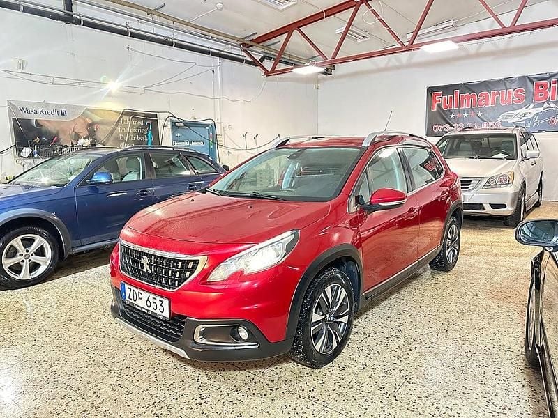 Begagnad Peugeot 2008 82 HK (60 kW) 2017 Röd SUV