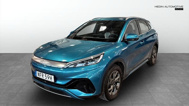 Blå Begagnad 2022 BYD Atto 3 Design SUV | 254 400 kr (Bra pris) - Bild 1/4