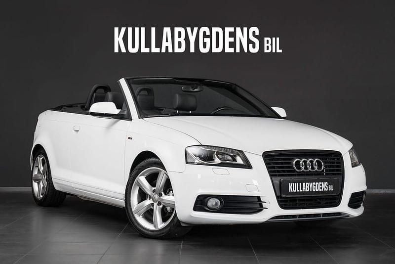 Vit Begagnad 2011 Audi A3 Cabriolet Comfort Cab | 129 000 kr - Bild 1/4