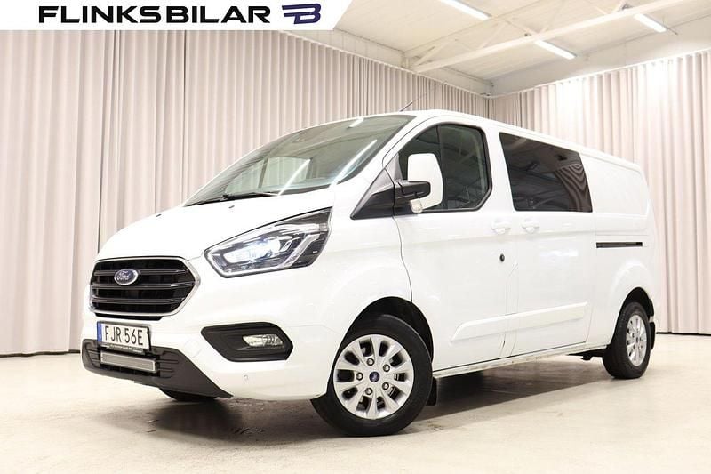 Vit Begagnad 2022 Ford Transit Custom Van | 399 900 kr - Bild 1/4