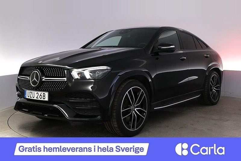 Svart Begagnad 2023 Mercedes GLE350 AMG Sportkupé | 827 990 kr - Bild 1/4