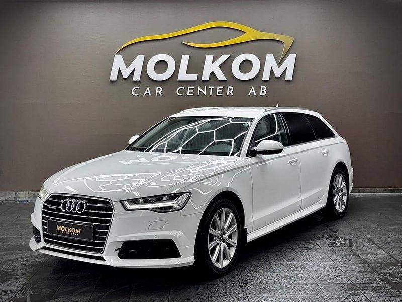 Vit Begagnad 2017 Audi A6 S-Line Kombi | 209 900 kr (Marknadspris) - Bild 1/4