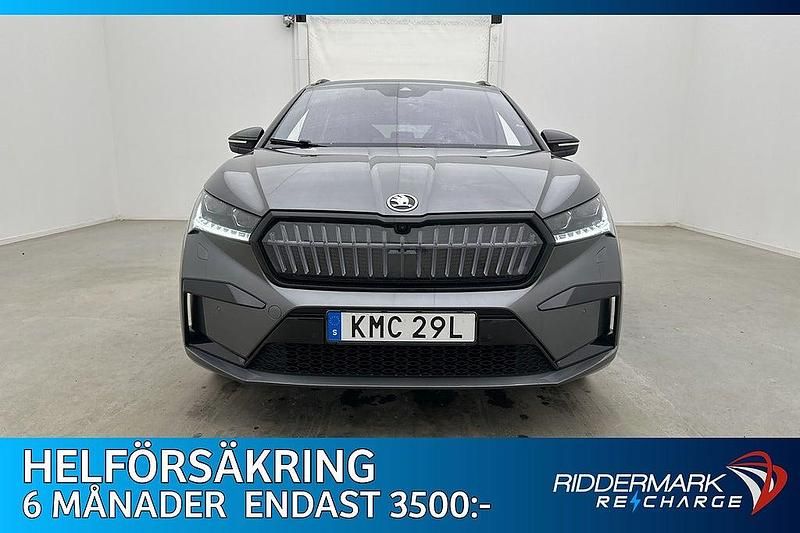Begagnad Skoda Enyaq iV SportLine 150 kW (204 HK) 2022 Grå SUV