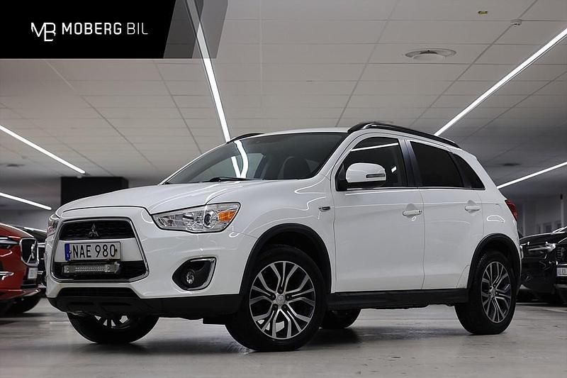 Vit Begagnad 2015 Mitsubishi ASX Comfort Edition SUV | 129 900 kr (Marknadspris) - Bild 1/3