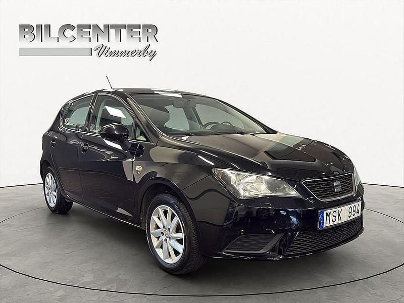 Svart Begagnad 2012 Seat Ibiza Sedan | 49 500 kr (Marknadspris) - Bild 1/4