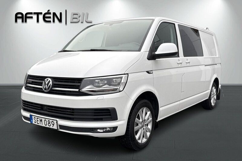 Vit Begagnad 2018 VW T6.1 Van | 379 800 kr (Dyr) - Bild 1/3