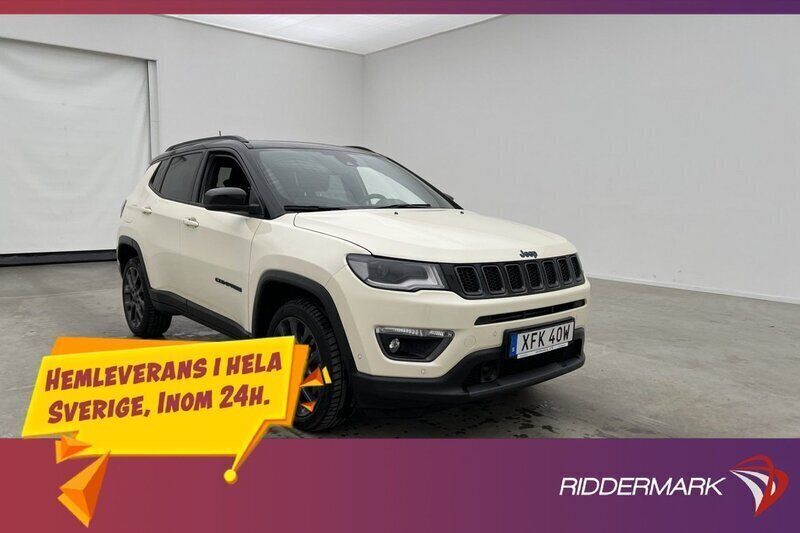 Vit Begagnad 2020 Jeep Compass SUV | 329 800 kr - Bild 1/3
