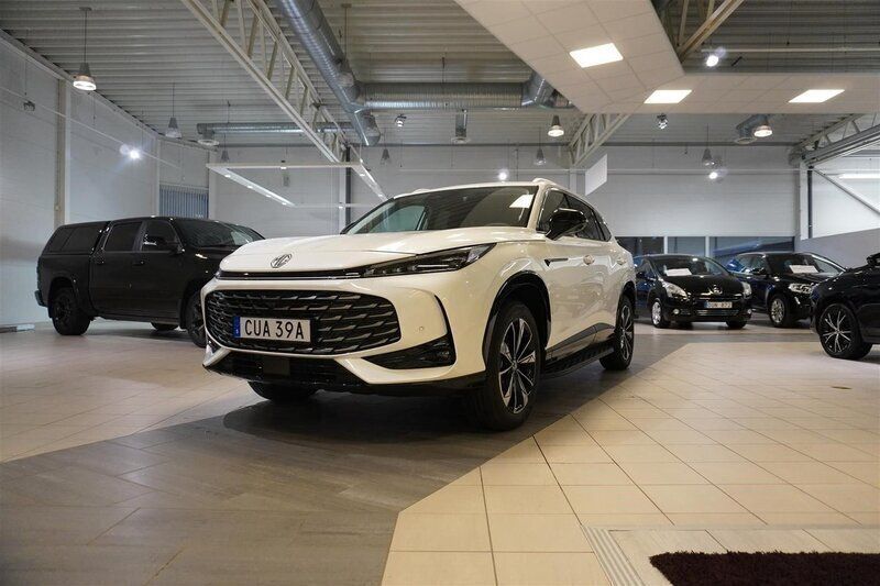 Vit Begagnad 2024 MG HS Luxury SUV | 414 900 kr (Marknadspris) - Bild 1/4