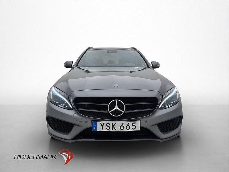 Begagnad Mercedes C350e AMG 211 HK (155 kW) 2017 Grå Kombi