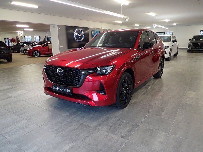 Röd Ny 2024 Mazda CX-60 Homura-Line SUV | 638 300 kr (Lite dyr) - Bild 1/4