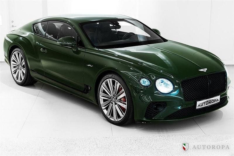 Grön Begagnad 2021 Bentley Continental GT Sportkupé | 2 495 000 kr - Bild 1/4