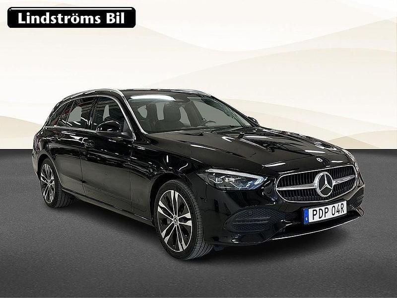Begagnad Mercedes C300e Avantgarde 204 HK (150 kW) 2022 Svart Kombi