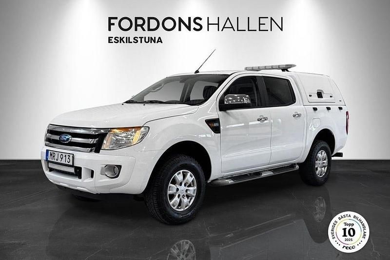 Vit Begagnad 2015 Ford Ranger XLT Pickup | 164 900 kr (Marknadspris) - Bild 1/4