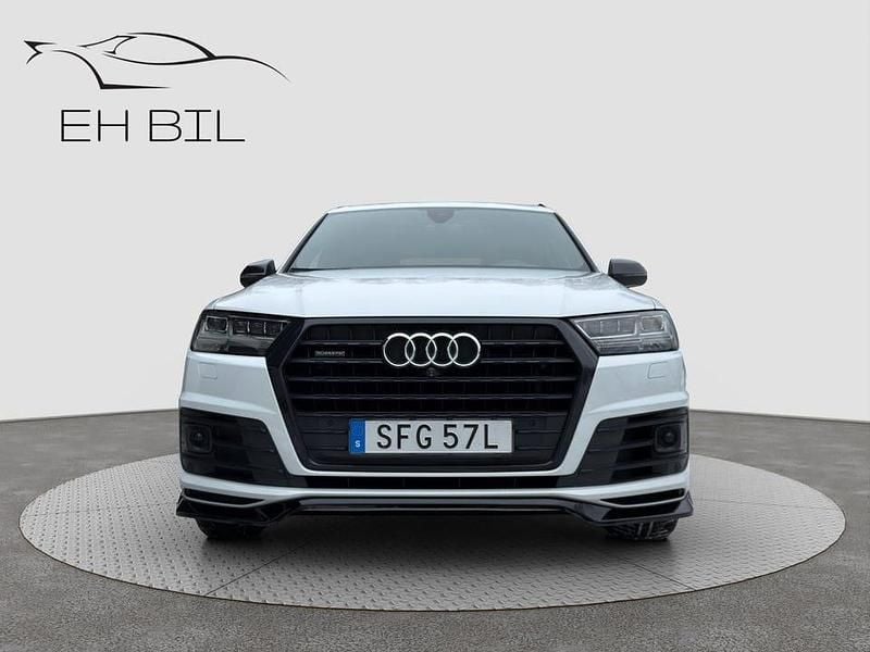 Begagnad Audi Q7 S-Line 286 HK (210 kW) 2019 Vit SUV