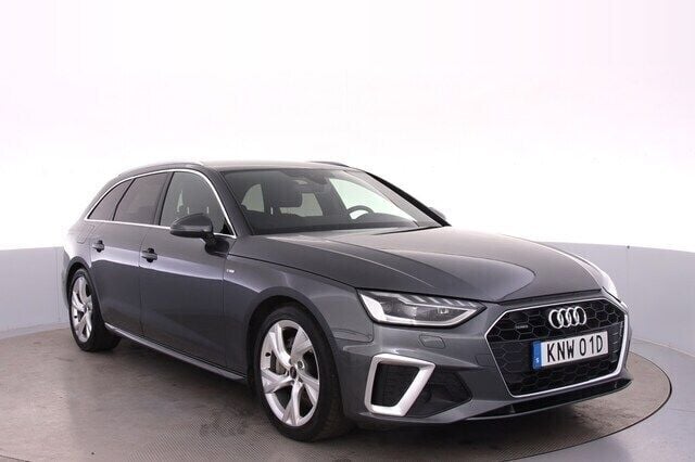 Daytonagrå pärleffekt Begagnad 2023 Audi A4 S-Line Kombi | 389 000 kr (Marknadspris) - Bild 1/4