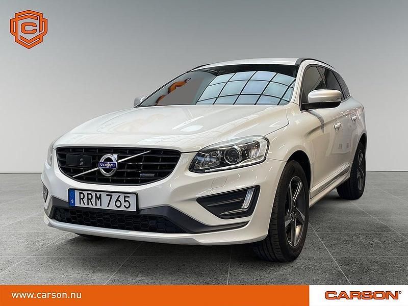 Vit Begagnad 2014 Volvo XC60 R-Design SUV | 189 700 kr (Marknadspris) - Bild 1/4
