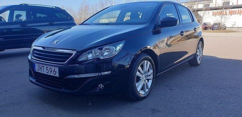 Begagnad Peugeot 308 Active 115 HK (84 kW) 2014 Svart Halvkombi