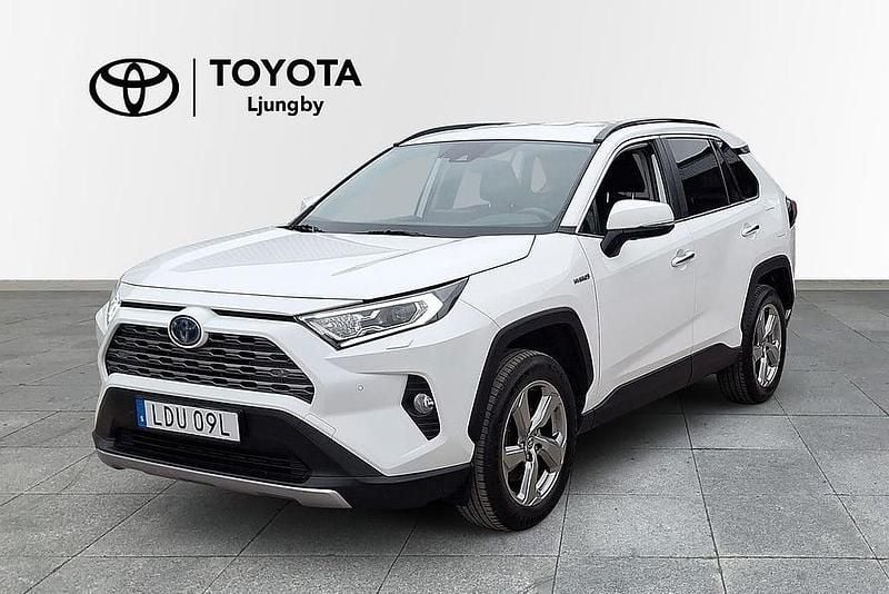 Vit Begagnad 2020 Toyota RAV4 Hybrid Executive SUV | 299 000 kr (Marknadspris) - Bild 1/3