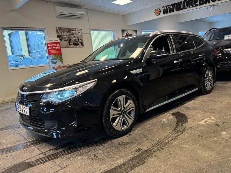 Begagnad Kia Optima Sport 205 HK (150 kW) 2018 Svart Kombi