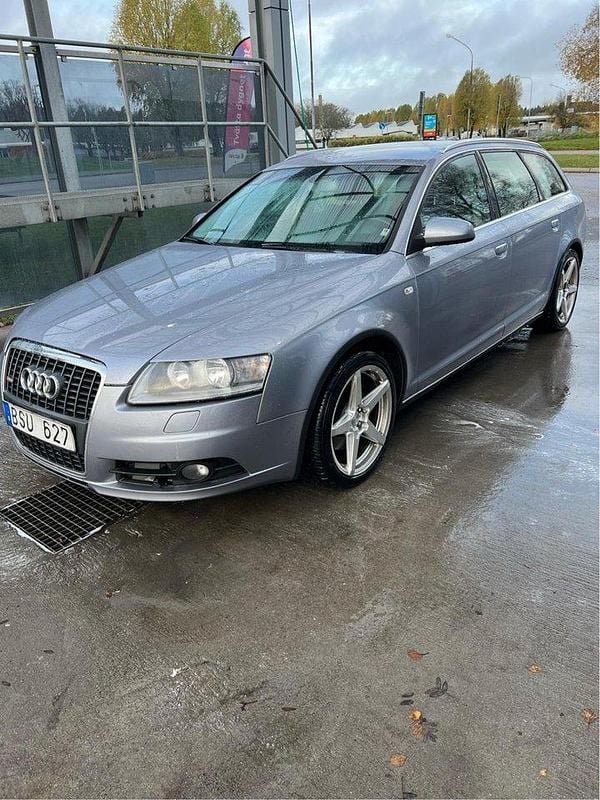 Silver Begagnad 2008 Audi A6 Proline Kombi | 59 900 kr (Marknadspris) - Bild 1/4