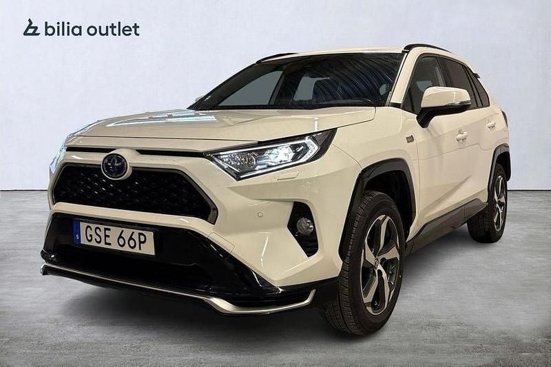 Vit Begagnad 2021 Toyota RAV4 Active | 329 900 kr (Marknadspris) - Bild 1/3