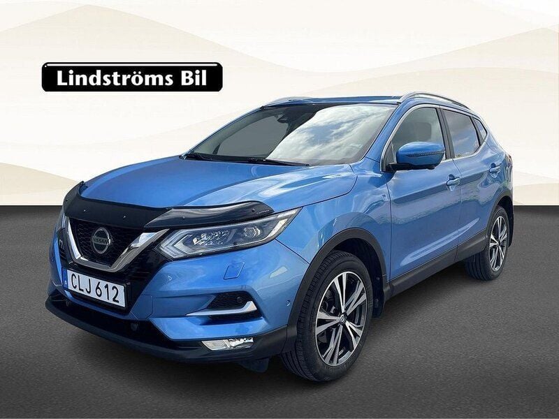 Blå Begagnad 2018 Nissan Qashqai SUV | 149 900 kr (Marknadspris) - Bild 1/3